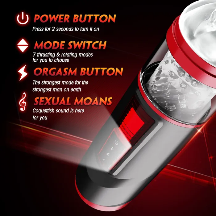 Automatic Thrusting Male Masturbator Loveorl Male Sex Toys