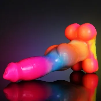 House of Dasein Female Sex Toys Fantasy Dildos German Shepherd Glow In Dark 284 Aw13 Fantasy Beast Mythical Advanced Dildo Men Women
