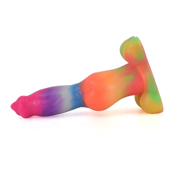 House of Dasein Female Sex Toys Fantasy Dildos German Shepherd Glow In Dark 284 Aw13 Fantasy Beast Mythical Advanced Dildo Men Women