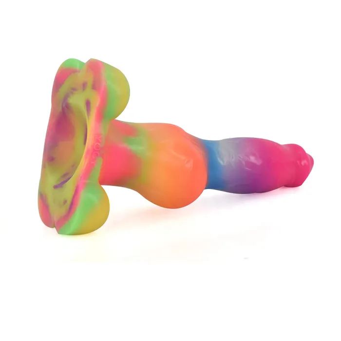 House of Dasein Female Sex Toys Fantasy Dildos German Shepherd Glow In Dark 284 Aw13 Fantasy Beast Mythical Advanced Dildo Men Women