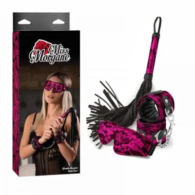 Vibrators WW INC Kinky XXXmas Bundle Lusty Lace BDSM Kit Pink