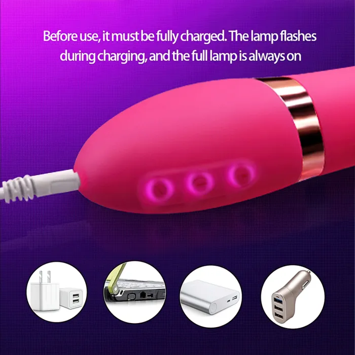 7Frequencies Rabbit Vibrator with Licking Function Womens Sex Stimulator EVEs SECRETS Female Sex Toys