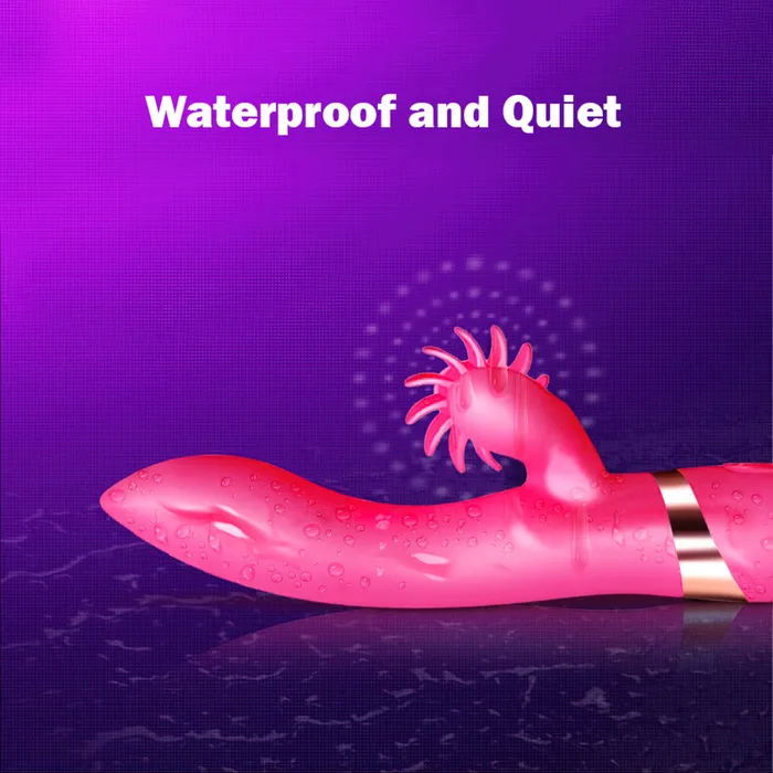 7Frequencies Rabbit Vibrator with Licking Function Womens Sex Stimulator EVEs SECRETS Female Sex Toys