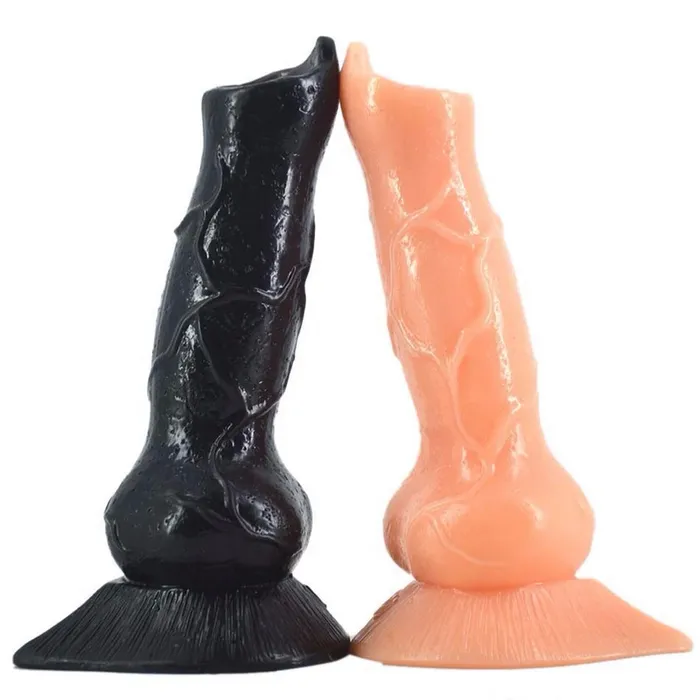 EVEs SECRETS Animal Dildo Masturbator For Women Imitate Wolf Design Penis Erotic Female Toys Male Sex Toys