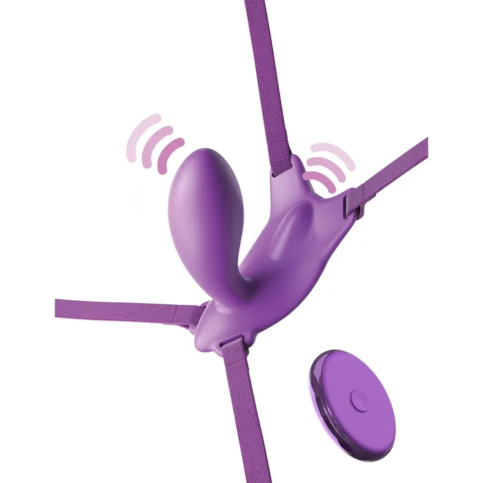 Fantasy for Her Ultimate GSpot Butterfly Strapon Purple Pipedream Female Sex Toys Fantasy for Her Ultimate GSpot Butterfly Strapon Purple Pipedream Female Sex Toys