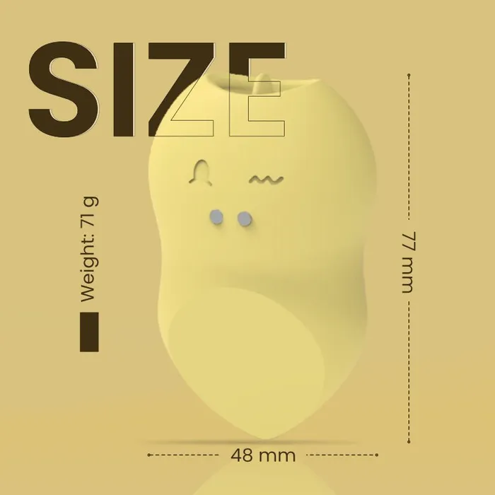 Female Sex Toys FRISKY BUSINESS SG Flirtatious Flattop 2 in 1 Clitoris Lickng Vibrator