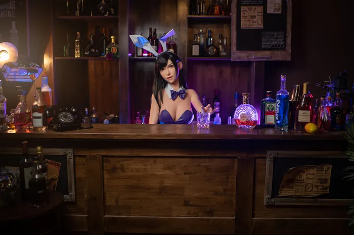 GAME LADY DOLL Games Game Lady 167 cm D Silicone Tifa Movable Jaw GAME LADY DOLL Games Game Lady 167 cm D Silicone Tifa Movable Jaw