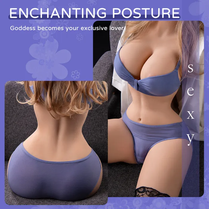Male Sex Toys Mia 5732lb Big Boobs Lifesize Adult Love Doll Torso nastnova