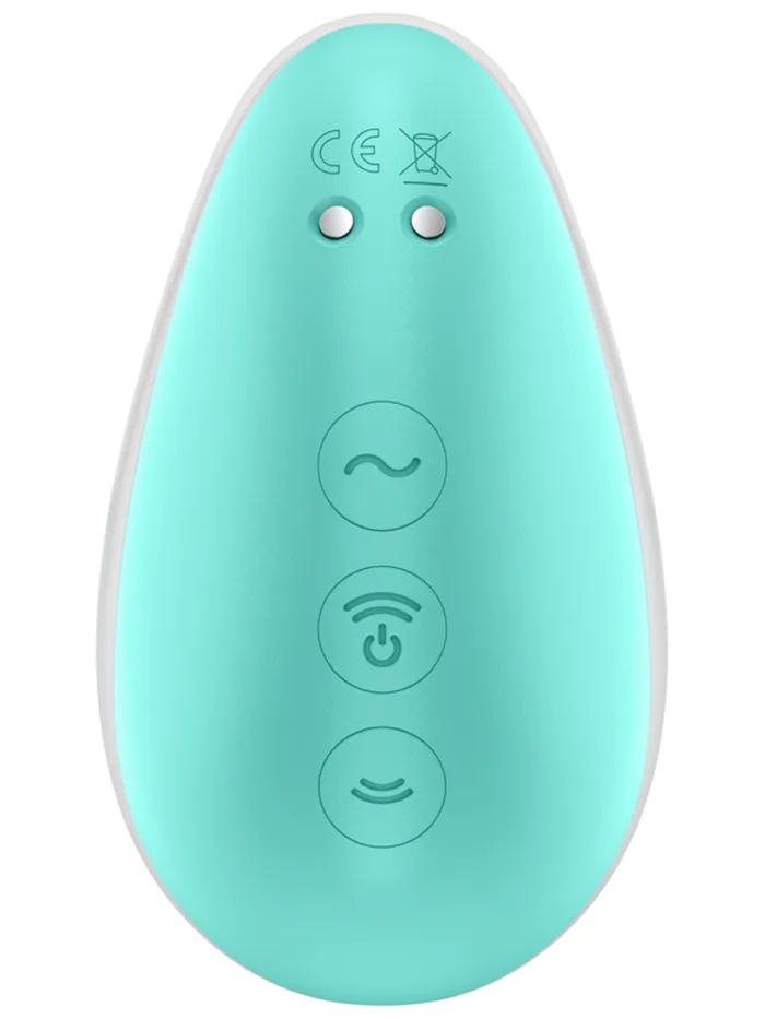 Vibrators Windsor Wholesale Satisfyer Pixie Dust Rechargeable Vibrating Air Pulse Stimulator Mint Pink