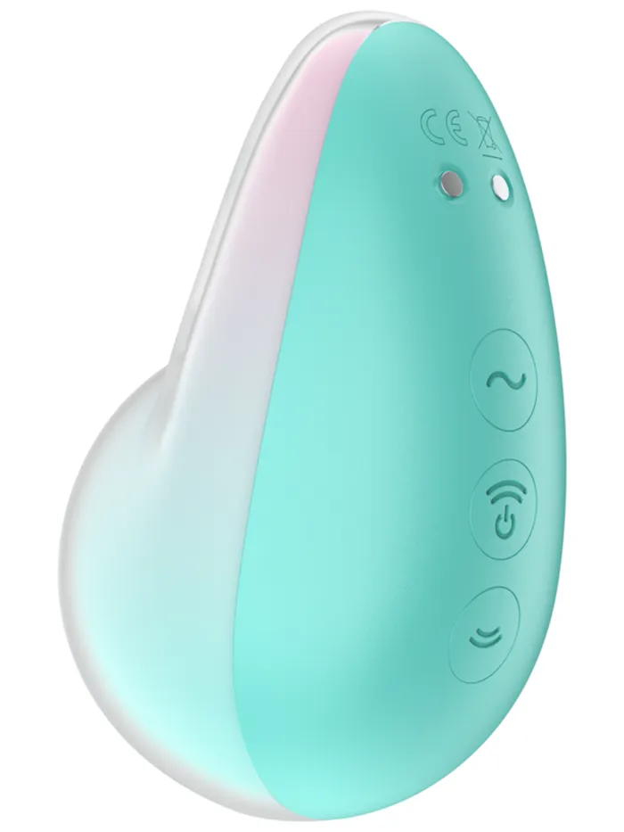 Vibrators Windsor Wholesale Satisfyer Pixie Dust Rechargeable Vibrating Air Pulse Stimulator Mint Pink