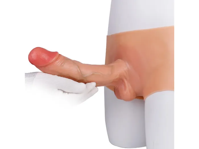 WATCH VIDEO Wearable Realistic Dildo Skin Touch Strap On Dildo Pants Stretchy Sex Toy for Lesbian Safystyle Female Sex Toys WATCH VIDEO Wearable Realistic Dildo Skin Touch Strap On Dildo Pants Stretchy Sex Toy for Lesbian Safystyle Female Sex Toys