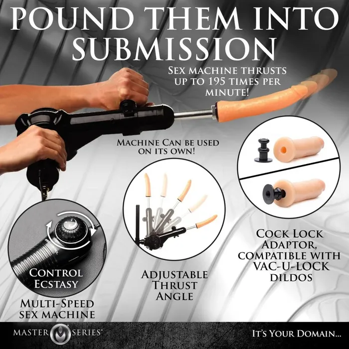 XR Brands Female Sex Toys Leg Spreader Obedience Chair with Sex Machine XR Brands Female Sex Toys Leg Spreader Obedience Chair with Sex Machine
