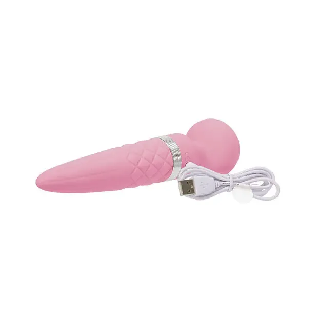 BMS Enterprises Vibrators Pillow Talk Sultry Rotating Wand BMS Enterprises Vibrators Pillow Talk Sultry Rotating Wand