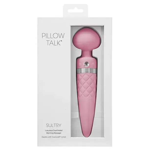 BMS Enterprises Vibrators Pillow Talk Sultry Rotating Wand BMS Enterprises Vibrators Pillow Talk Sultry Rotating Wand