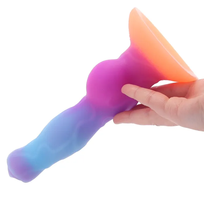 Dildos Creature Cocks Space Cock GlowintheDark Alien Dildo XR Brands