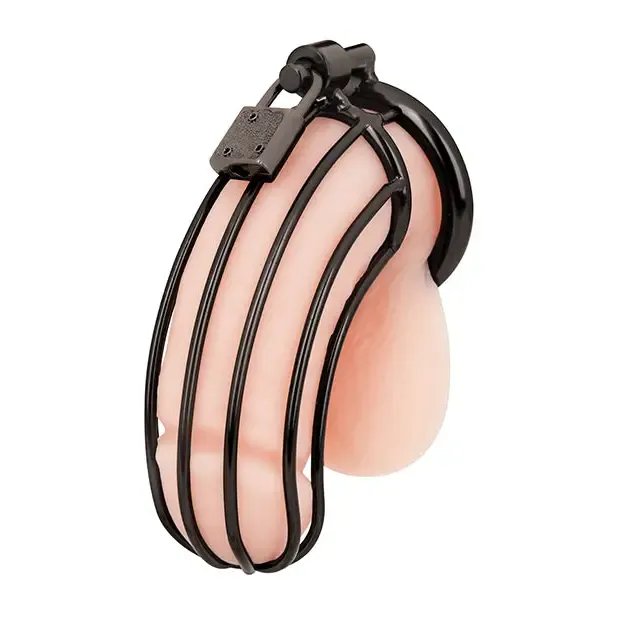 Electric Eel INC Male Sex Toys Blue Line Prisoner Cock Cage