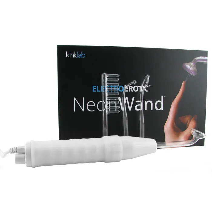 ElectroErotic Neon Wand in Purple Stockroom Vibrators