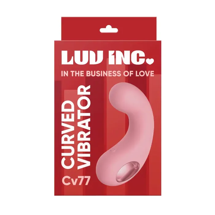 Vvole Vibrators Luv Inc Cv77 Curved Vibrator Light Pink Vvole Vibrators Luv Inc Cv77 Curved Vibrator Light Pink