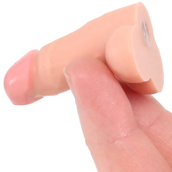 XR Brands Female Sex Toys Big Ballers Magnetic SnapOn Peckers in Light