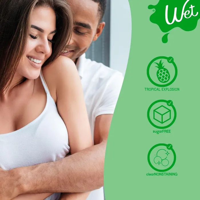 Lubricants Wet Wet Tropical Explosion Flavored Lubricant 