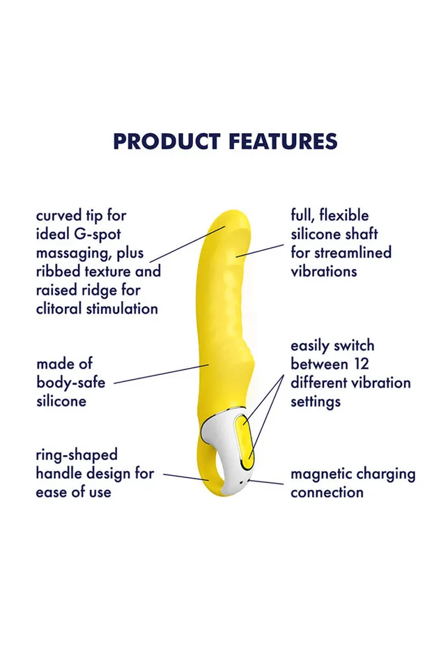 Satisfyer Yummy Sunshine Vibrator Yellow Satisfyer Vibrators