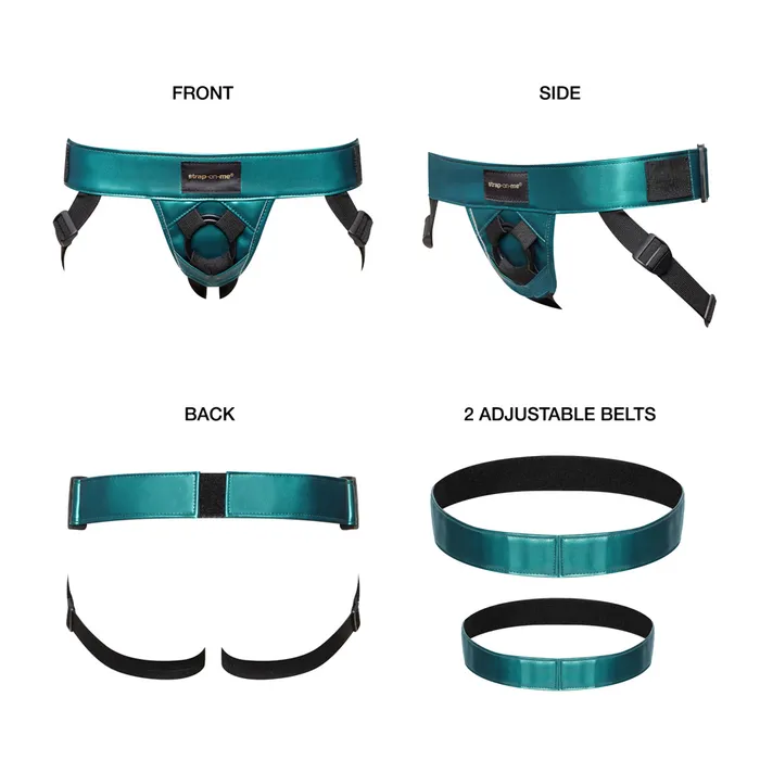 STRAP ON ME Strap On Me Dildo Harness Curious Green Female Sex Toys