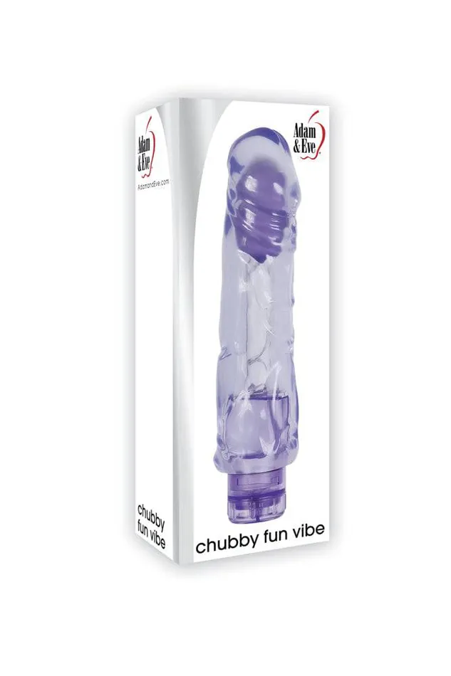 Vibrators Adam Eve Adam Eve Chubby Fun Vibe Purple