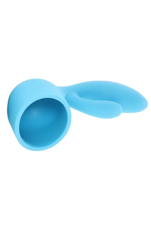 Vibrators Bodywand Bodywand Rabbit Wand Attachment Blue