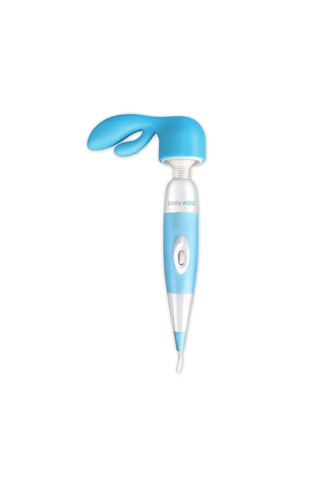 Vibrators Bodywand Bodywand Rabbit Wand Attachment Blue