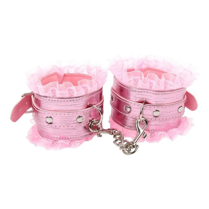 Lacy Seduction BDSM Leather Body Bondage Kit with Restraints Lovegasm Couples