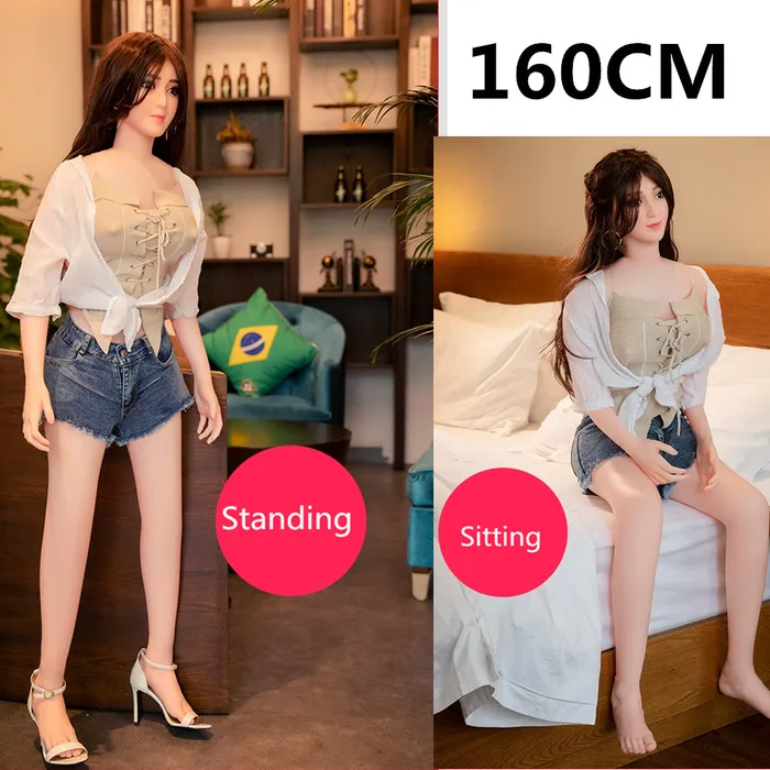 LAZADASEXTOYS Male Sex Toys 155cm Inflatable Sex Doll Masturbator For Men Oral Sex Toys Shop Breast Oral Anal Vagina Full Sex Sexy Love Dolls Adult Toys