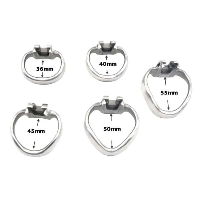 Lovegasm Solid Metal Nub Cage Male Sex Toys