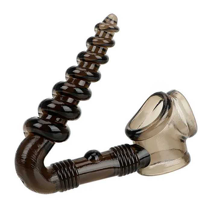Male Sex Toys LAZADASEXTOYS IKOKY Cock Ring and Butt Plug Male masturbator Stimulator Anal plug Prostate Massage Silicone Penis Ring Adult Sex Toys for Men
