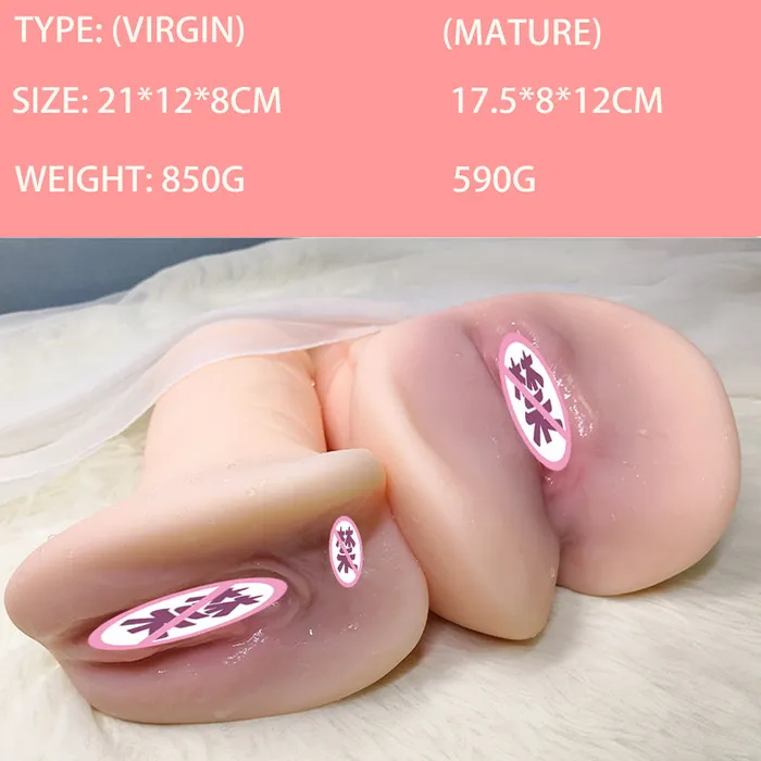 Male Sex Toys LAZADASEXTOYS MRL sex toys for men Vagina Real Pussy Male Masturbator Realistic Vagina for Men Silicone Pocket Pussy Sex Virgin Sucking Cup Se