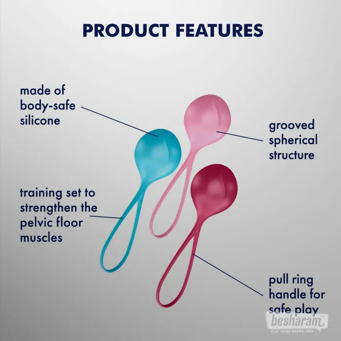 Satisfyer Strengthening Balls Training Set Satisfyer Anal